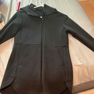 lululemon athletica Black Hooded Zip Jacket